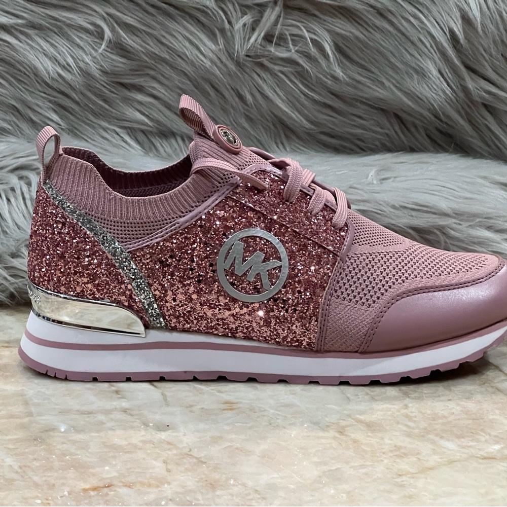 Michael Kors Women's Dash Knit Trainer Sneakers - Picture 3 of 14
